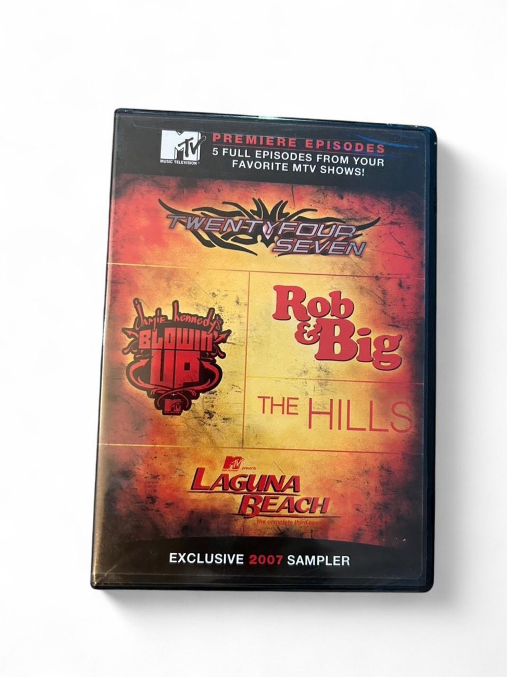 VTG 2007 MTV Sampler DVD Brand New Sealed Promo The Hills Rob & Big Laguna Beach